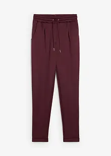 Pantaloni chino in tessuto effetto neoprene, bonprix