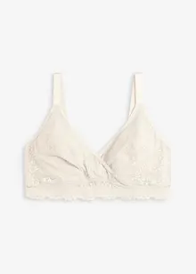 Reggiseno minimizer senza ferretto con pizzo delicato, bonprix
