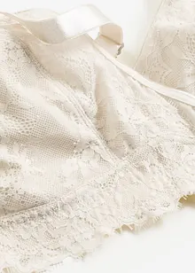 Reggiseno minimizer senza ferretto con pizzo delicato, bonprix