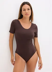 Body a mezze maniche con cotone, bonprix