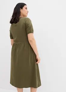 Abito midi in puro cotone, bonprix