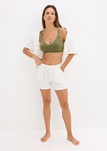 Reggiseno t-shirt senza ferretto con cotone (pacco da 2), bonprix