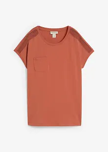Maglia con pizzo, bonprix