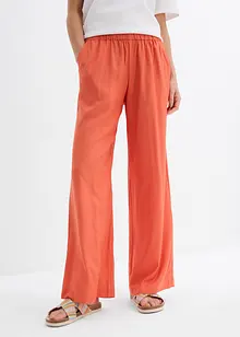 Pantaloni a palazzo con cinta comoda, bonprix