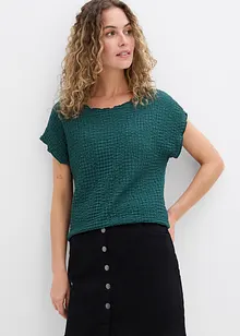Maglia in crêpe leggero, bonprix