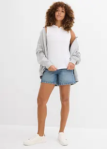 Top stile polo in puro cotone biologico, bonprix