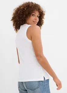 Top stile polo in puro cotone biologico, bonprix