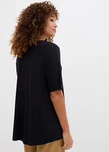 Maglia lunga in viscosa morbida, bonprix