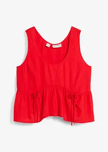 Top in misto lino fresco, bonprix