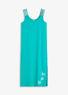 Camicia da notte lunga in puro cotone biologico, bonprix