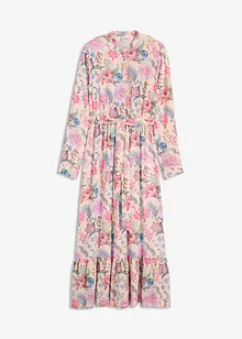 Abito lungo con stampa floreale, bonprix