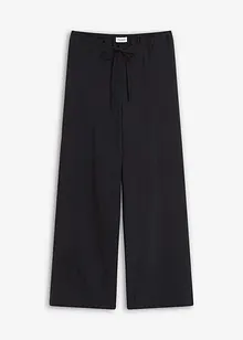 Pantaloni a palazzo effetto lucido, bonprix