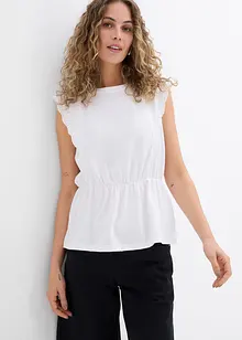 Maglia con dettagli traforati, bonprix