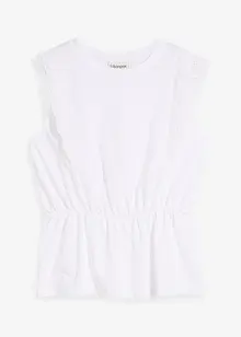 Maglia con dettagli traforati, bonprix
