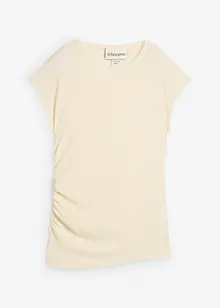 Top asimmetrico in crêpe leggero, bonprix