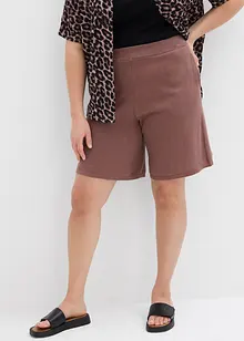 Shorts in maglia fine con elastico in vita, bonprix