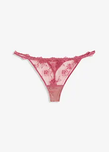 Tanga con pizzo floreale, bonprix