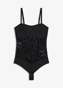 Body con perizoma in morbido modal, bonprix