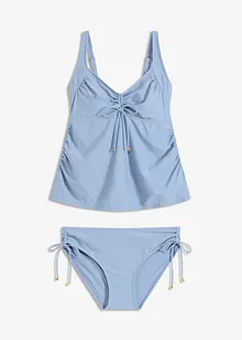 Tankini prémaman con laccetti (set 2 pezzi), bonprix