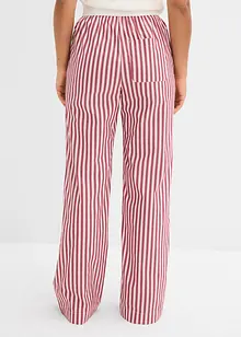 Pantaloni a palazzo in popeline, bonprix