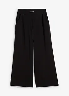 Pantaloni cropped elasticizzati in cotone biologico, bonprix