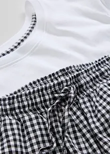 Pigiama estivo a maniche corte in puro cotone, bonprix