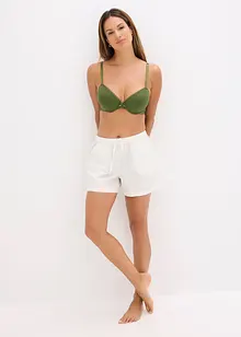 Reggiseno in cotone biologico con ferretto e coppe preformate, bonprix