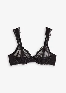 Reggiseno con ferretto in pizzo delicato, bonprix