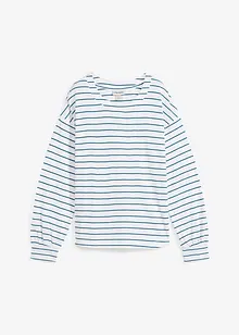 Maglia a maniche lunghe in puro cotone biologico, bonprix