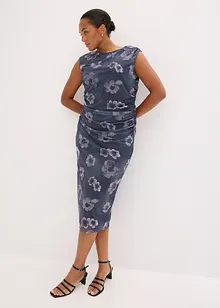 Abito midi in mesh fine, bonprix