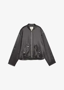 Bomber leggero in misto viscosa lucido, bonprix