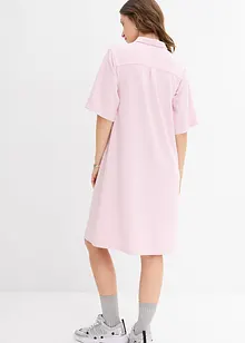 Abito polo in morbido tessuto effetto neoprene, bonprix