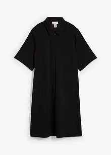 Abito polo in morbido tessuto effetto neoprene, bonprix