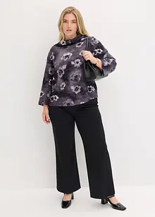 Blusa in crêpe strutturato, bonprix