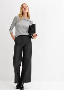 Maglia effetto lucido, bonprix