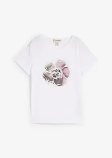 T-shirt con puro cotone, bonprix