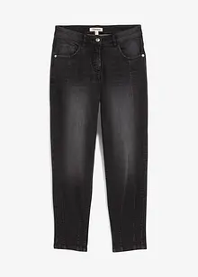 Jeans barrel, vita media, bonprix