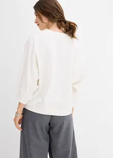 Felpa oversize in puro cotone, bonprix