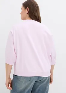 Felpa oversize in puro cotone, bonprix