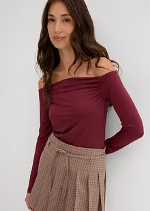 Maglia in jersey leggero a spalle scoperte, bonprix