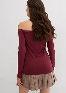 Maglia in jersey leggero a spalle scoperte, bonprix