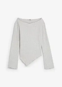 Maglia a costine in soffice misto viscosa, bonprix