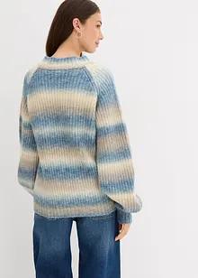Maglione in filato grosso di misto lana morbido, bonprix