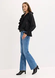 Blusa di chiffon leggermente trasparente, bonprix