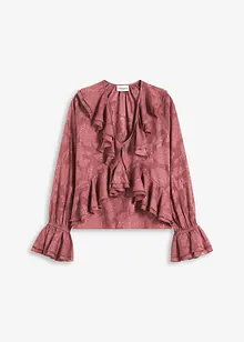 Blusa di chiffon leggermente trasparente, bonprix
