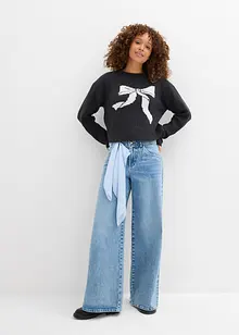 Maglione con fiocco, bonprix