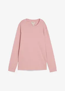 Maglia a maniche lunghe in puro cotone biologico, bonprix