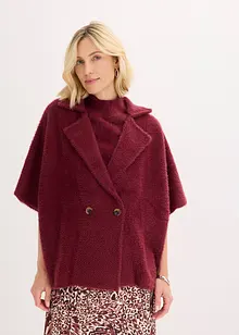 Cardigan in filato effetto piuma, bonprix