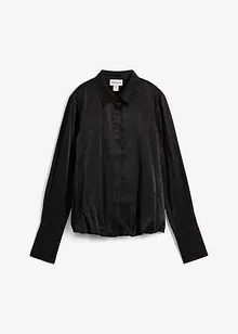 Blusa in satin di misto viscosa, bonprix