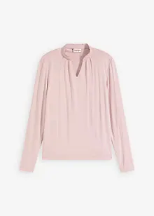 Maglia con colletto dritto, bonprix